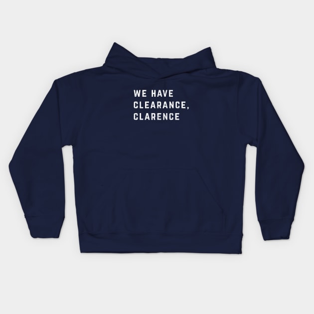 We have clearance, Clarence Kids Hoodie by BodinStreet